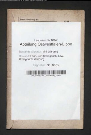 Erblasser: Knepper, Heinrich: