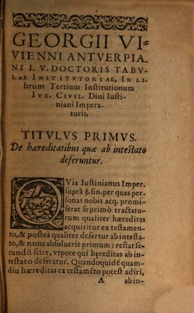 Schematismorvm Sev Tabvlarvm Institvtoriarvm In Qvatvor Libros Institvtionvm Ivris Civilis D. Iustiniani Imperatoris Pars ..., 2