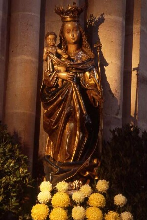 Bamberg - Madonna im Dom : Aufgenommen in Bamberg 2001