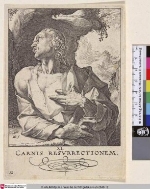 [Judas Thaddäus als Einsiedler; St. Jude Thaddeus; Apostel Judas Thaddeüs]