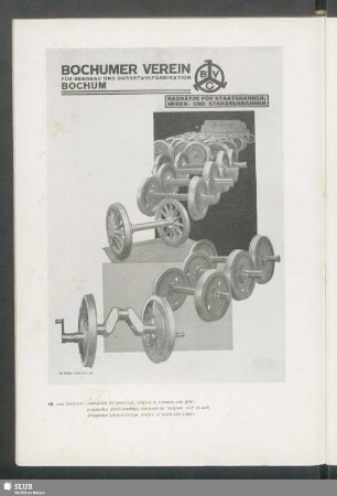 Werbeblatt (Fotomontage, original in schwarz und grün)