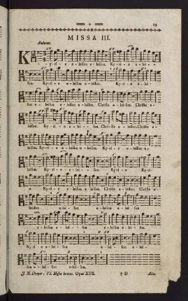 13-23, Alto. Missa III. - Missa IV.