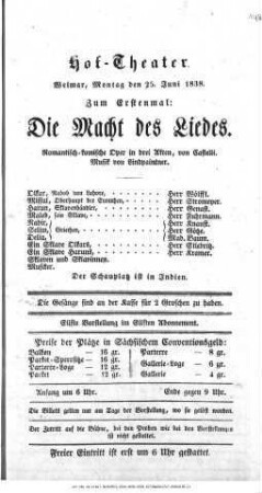 Die Macht des Liedes