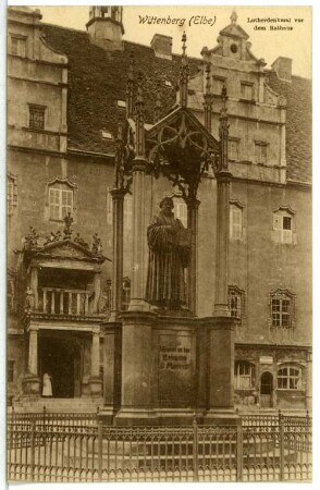Wittenberg. Lutherdenkmal