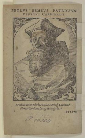 Bildnis des Pietro Bembo