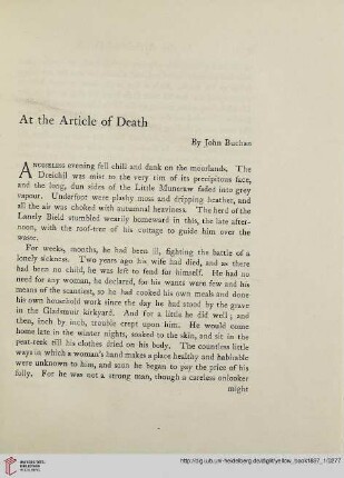 12: At the article of death