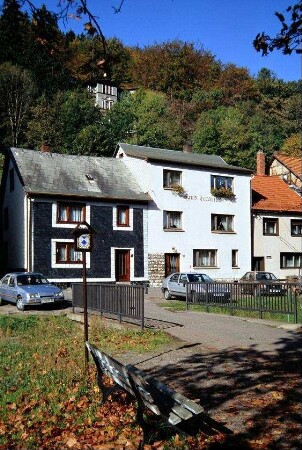 Häuserzeile am Denkmalschutzgebiet Kalter Markt