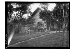 Haus in Thailand : Thailand. Haus, vielleicht ein Gasthaus, 1908/1913