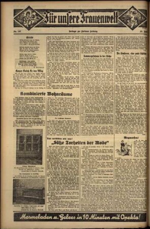 Zweite Ausgabe vom Donnerstag, den 25. Juli 1935.