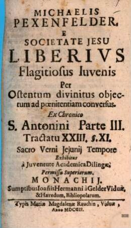 Liberius Flagitiosus Iuvenis