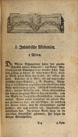 Kritische Nachrichten von kleinen medicinischen Schriften inn- und ausländischer Akademien vom Jahre 1780. : in Auszügen und kurzen Urtheilen. Zweiter Theil