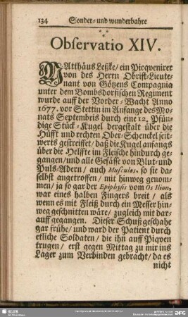 Observatio XIV.