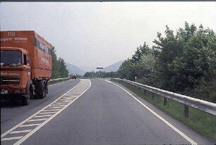 Teilknoten West: Zufahrt von Westen
