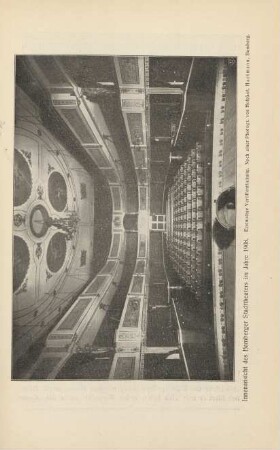 Innenansicht des Bamberger Stadttheaters im Jahre 1908. Erstmalige Veröffentlichung. Nach einer Photogr. von Hofphot. Hartmann, Bamberg