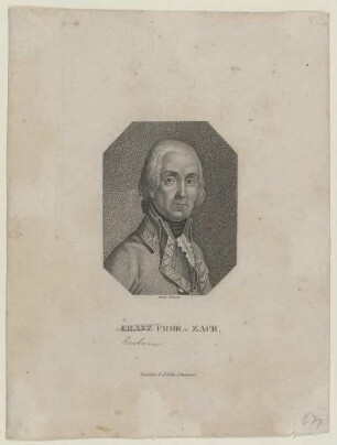 Bildnis des Franz Xaver von Zach