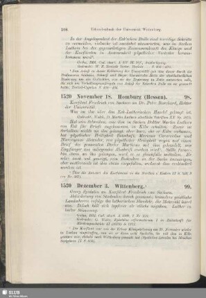 98. 1520, November 18. Homburg (Hessen)