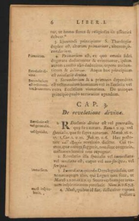 Cap. 3. De revelatione divina.