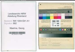 Entnazifizierung Georg Maehne , geb. 06.02.1909 (Krim.Beamter)