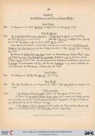 Kapitel III. Der Verbalstamm in den Formen des Tempus [Hieroglyphen]