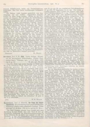 279 [Rezension] Herrmann, Wilhelm, Ethik. 2. Aufl