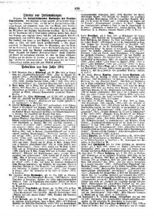 Totenschau aus dem Jahre 1904
