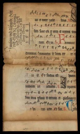 [Antiphonale]; dom. septuag.