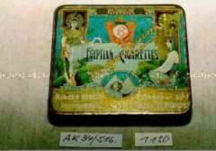 Blechdose für 20 Stück "EGYPTIAN CIGARETTES Hadges Nessim PRINCE OF WALES"