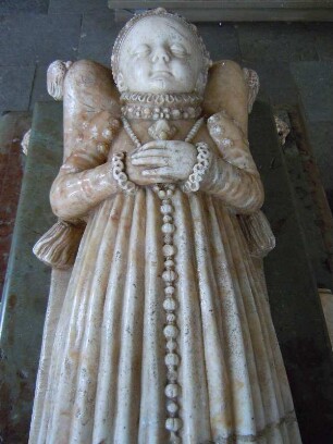 Strängnäs - im Innenraum des evangelischen Domes : Das Grabmal für Prinzessin Isabella, aufgenommen im Innenraum des Domes von Strängnäs am 23. Juli 2012