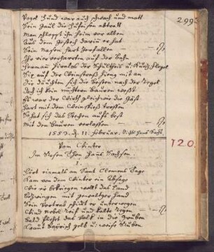 Vom Winter [23.08.1548]; RSM 2S/2858d + N1