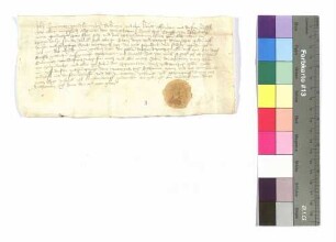 Conrad von Schrozberg gegenüber Kraft von Hohenlohe: Abrechnung.