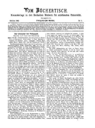 19: Vom Büchertisch - 1909/1910