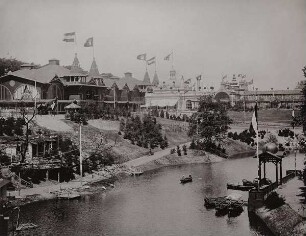 Hamburgische Gewerbe- und Industrie-Ausstellung 1889, Ausstellungspark