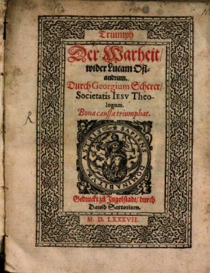Triumph Der Warheit wider Lucan Osiandrum