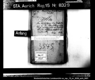 Die Übertragung der Schaubefugnis der im Amt Weener belegenen Deiche der Overledinger Deichacht an das Amt Leer