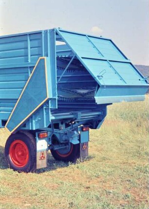 Schwerhäckselaufbau F 996 zum Anhänger T 087