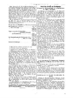 Behördliche Erlasse und Verfügungen