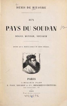 Aux pays du Soudan : Bogos, Mensah, Souakim