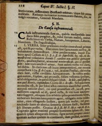 §. II. De Causa instrumentali.