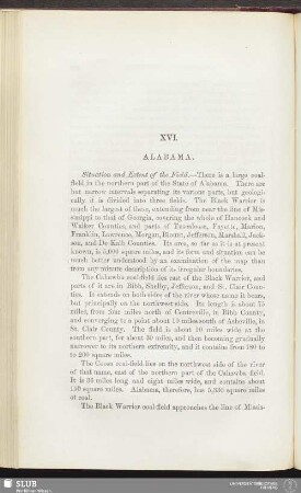XVI. Alabama