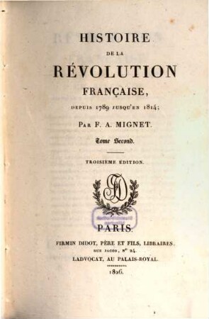 Histoire de la Révolution française, depuis 1789 jusqu'en 1814, Tome 2