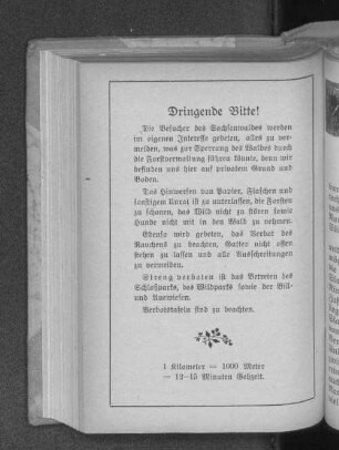 Dringende Bitte!