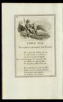 Fable XLII. Testament Expliqué Par Esope.