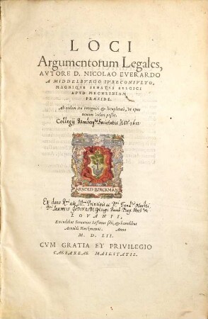 Loci argumentorum legales