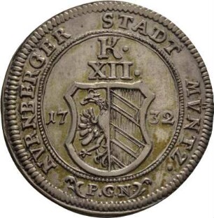 Münze, 12 Kreuzer, 1732