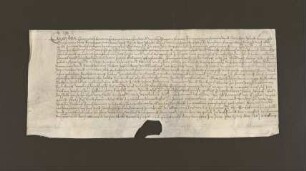 Regest Hoppe. 1567 Okt. 20. Betr. Ausfolgung des Nachlasses Bartholomei Potter.