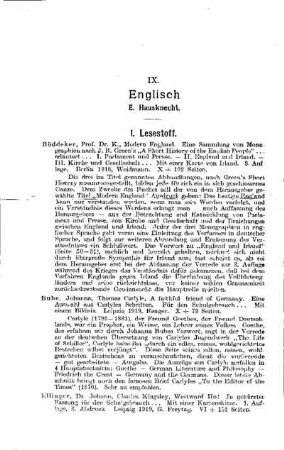 Englisch