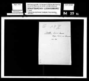 Arndt, Friedrich Hermann; Sänger (Bariton) und Schauspieler; ausgesch.: 1864
