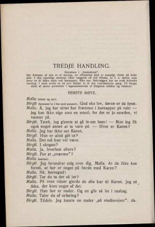 Tredje Handling.