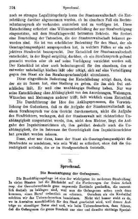 374-378, II. Sprechsaal