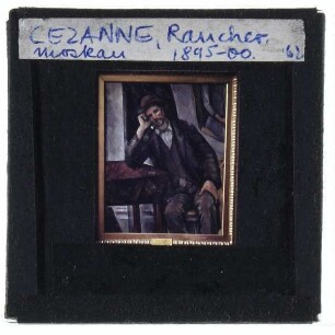 Cézanne, Mann mit Pfeife